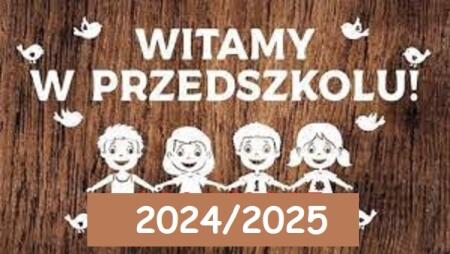 ROK PRZEDSZKOLNY 2024/2025