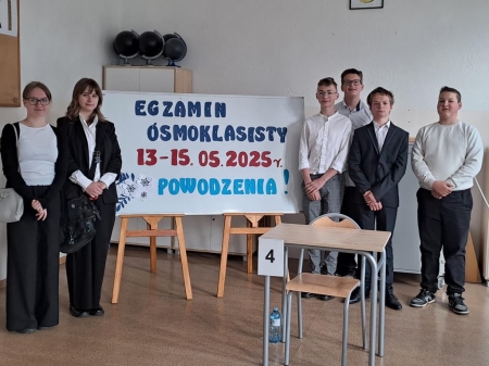 EGZAMIN ÓSMOKLASISTY JUŻ ZA NAMI