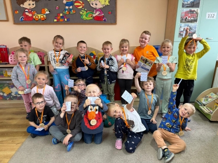 ZAKOŃCZENIE UDZIAŁU W PROJEKCIE EDUKACYJNYM „MALI WIELCY ODKRYWCY” 