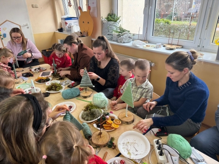 ŚWIĄTECZNE WARSZTATY Z RODZICAMI U MALUCHÓW