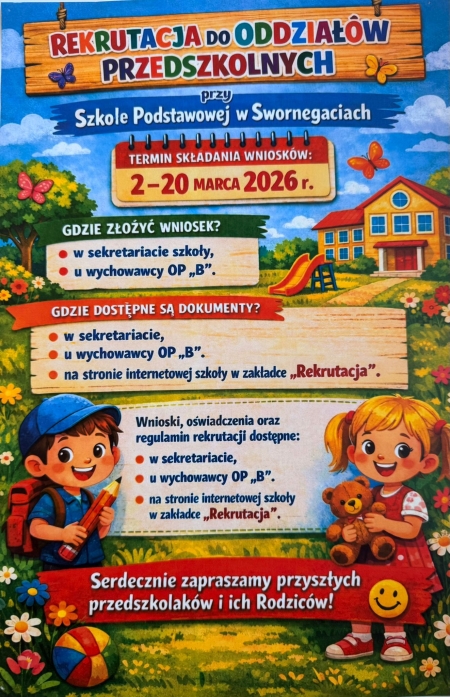 REKRUTACJA NA ROK 2026/2027