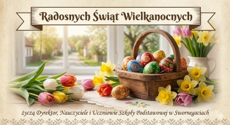 ŻYCZENIA WIELKANOCNE